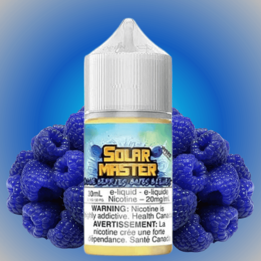 Blue Berries Salt by Solar Master E-Liquid Vape Superstore  Saskatchewan Canada