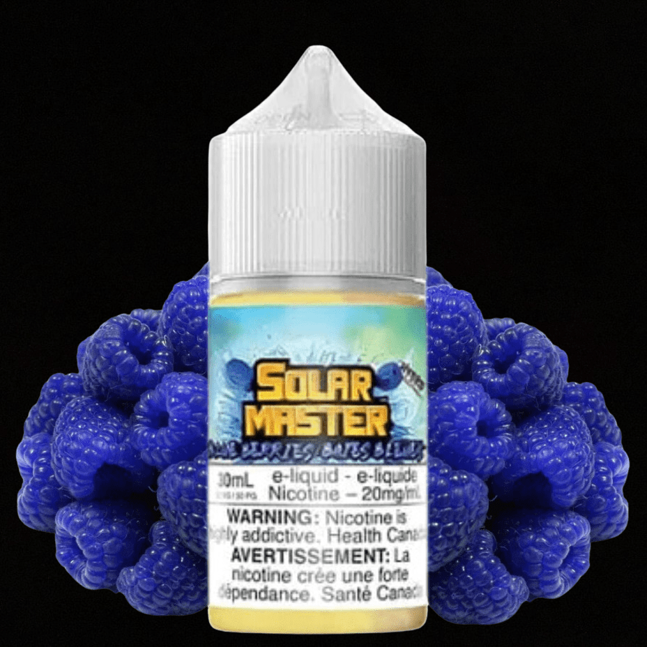 Blue Berries Salt by Solar Master E-Liquid Vape Superstore  Saskatchewan Canada