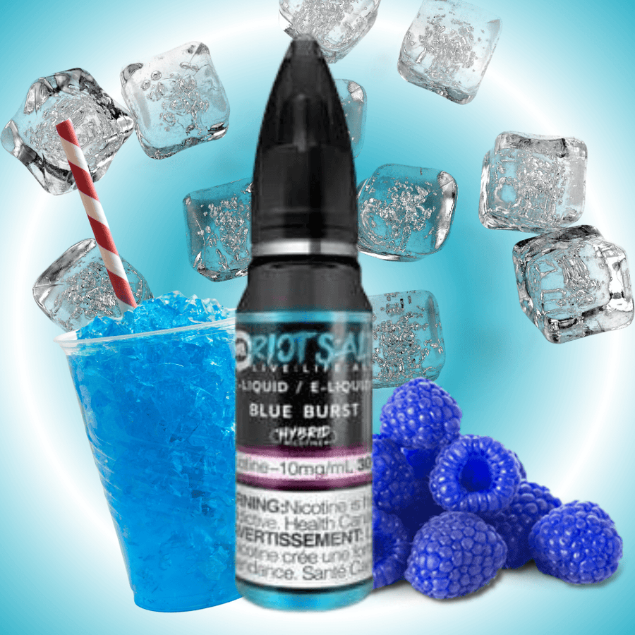 Blue Burst Salt by Riot Squad E-Liquid 30ml / 5mg Vape Superstore  Saskatchewan Canada