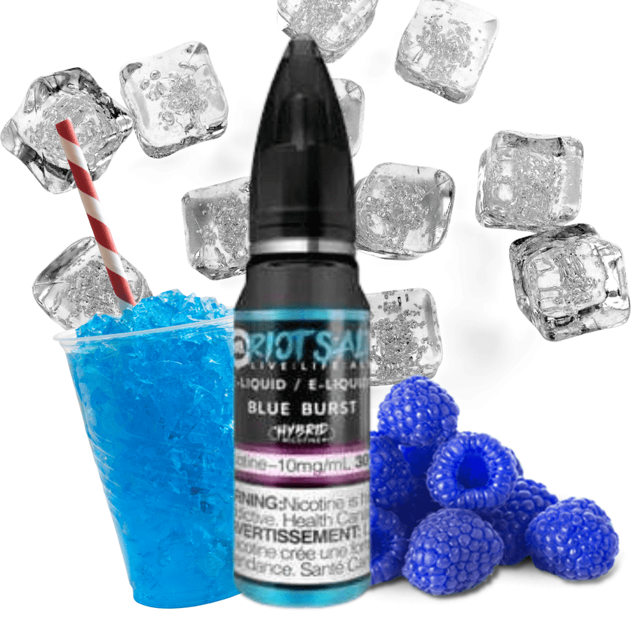 Blue Burst Salt by Riot Squad E-Liquid 30ml / 5mg Vapexcape Vape and Bong Shop Regina Saskatchewan