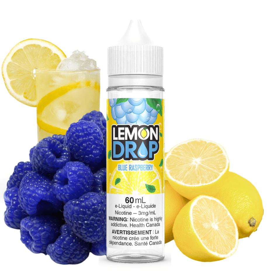 Blue Raspberry By Lemon Drop E-Liquid 60ml / 3mg Vape Superstore  Saskatchewan Canada