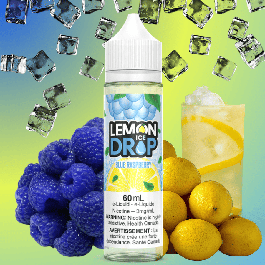 Blue Raspberry Ice by Lemon Drop E-Liquid 3mg Vape Superstore  Saskatchewan Canada