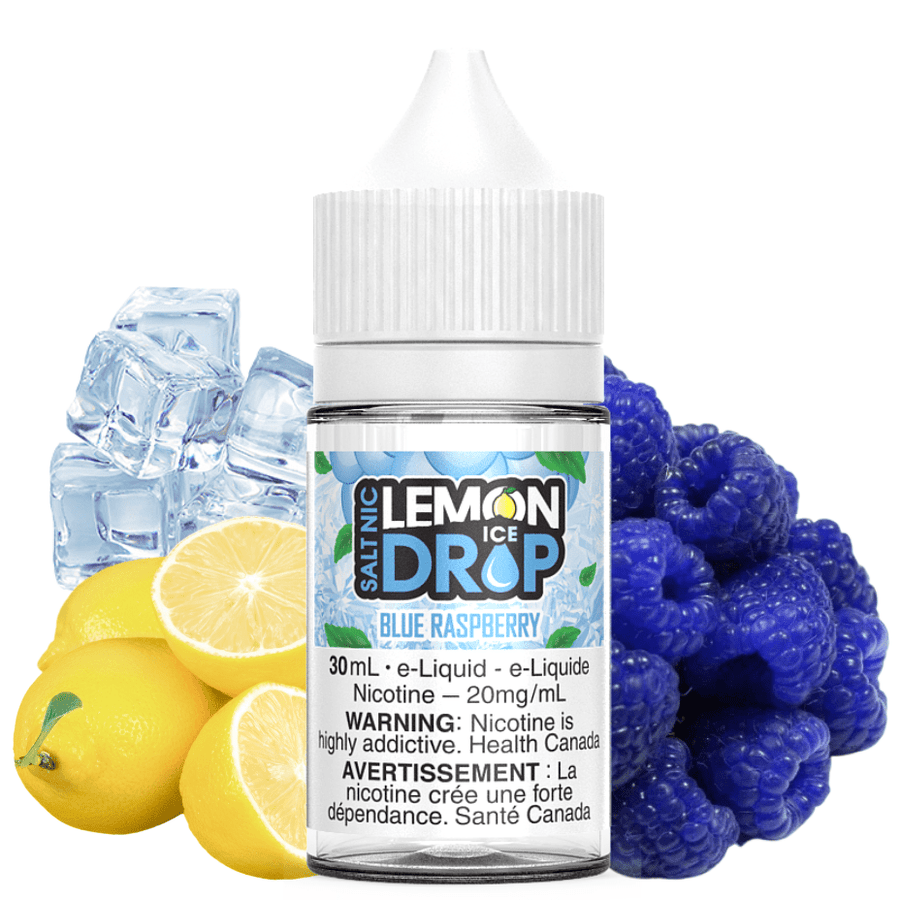 Blue Raspberry Ice Salts By Lemon Drop E-Liquid 12mg Vapexcape Vape and Bong Shop Regina Saskatchewan