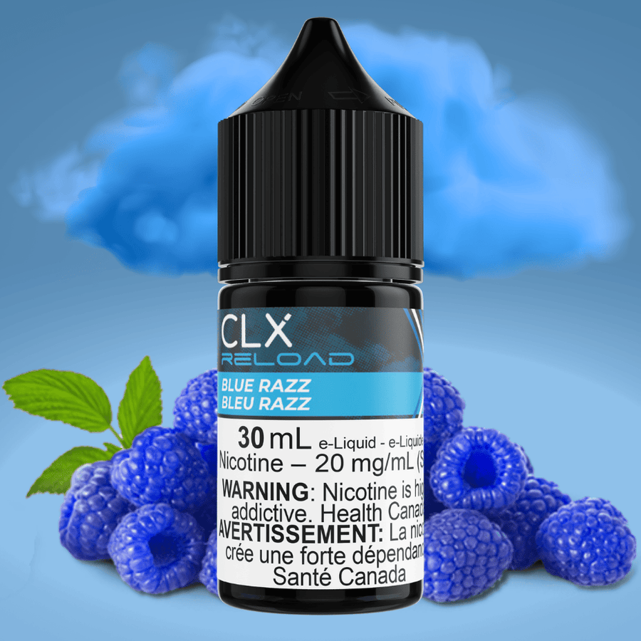 Blue Razz Salt by CLX Reload E-Liquid Vape Superstore  Saskatchewan Canada