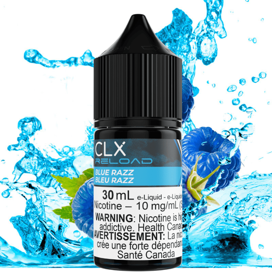 Blue Razz Salt by CLX Reload E-Liquid Vape Superstore  Saskatchewan Canada