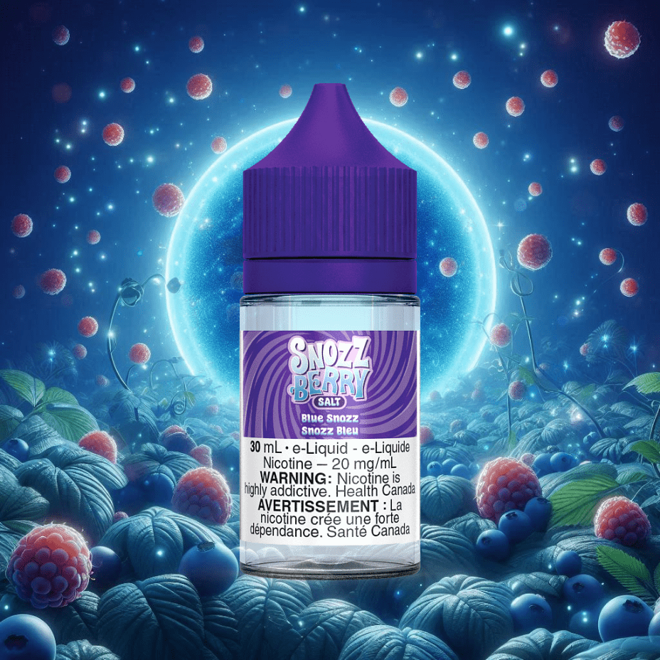 Blue Snozz Salt by Snozzberry E-Liquid in Canada Vapexcape Vape SuperStore- Vape & Bong Shop