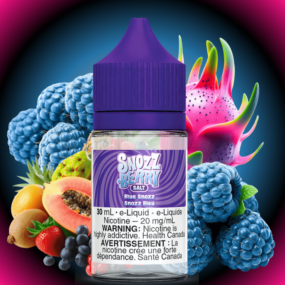 Blue Snozz Salt by Snozzberry E-Liquid in Canada Vapexcape Vape SuperStore- Vape & Bong Shop Blue Snozz Salt by Snozzberry E-Liquid in Canada Vapexcape Vape SuperStore- Vape & Bong Shop
