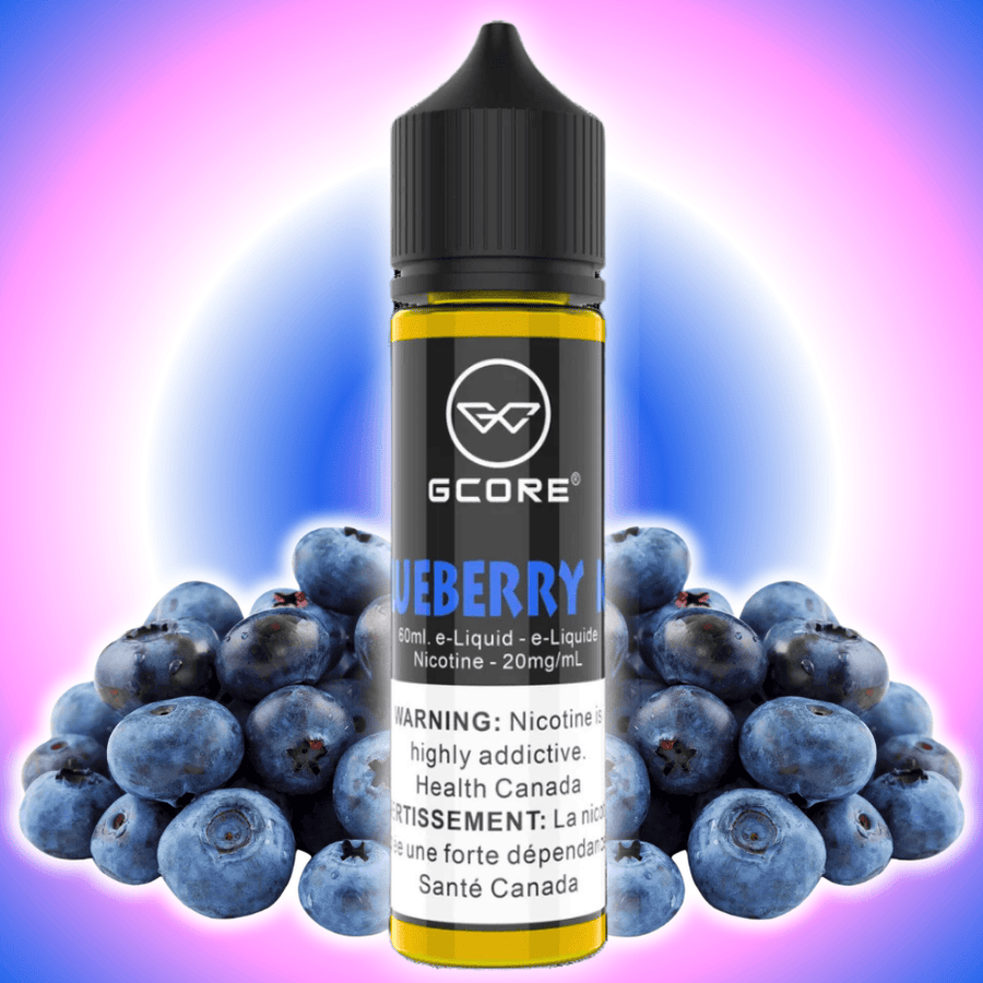 Blueberry Ice Salt by Gcore E-Liquid-60ml 60mL / 20mg Vape Superstore  Saskatchewan Canada