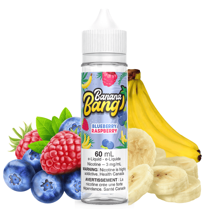 Blueberry Raspberry by Banana Bang E-Liquid 0mg / 60ml Vape Superstore  Saskatchewan Canada