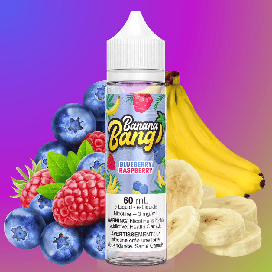 Blueberry Raspberry by Banana Bang E-Liquid Vape Superstore  Saskatchewan Canada