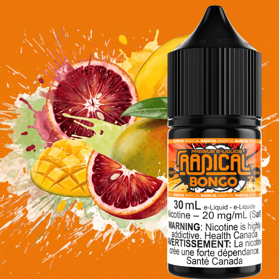 Bongo Salt Nic by Radical E-liquid Vape Superstore  Saskatchewan Canada