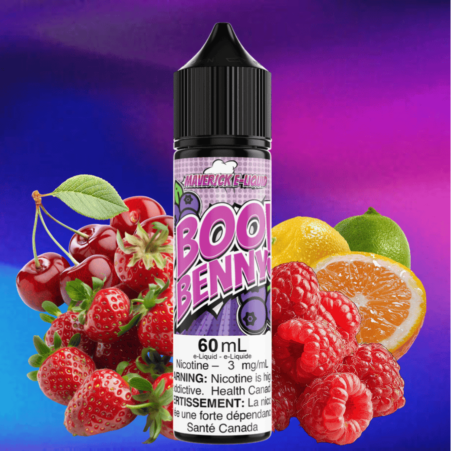 Boo Benny by Maverick E-Liquid 60ml / 3mg Vape Superstore  Saskatchewan Canada