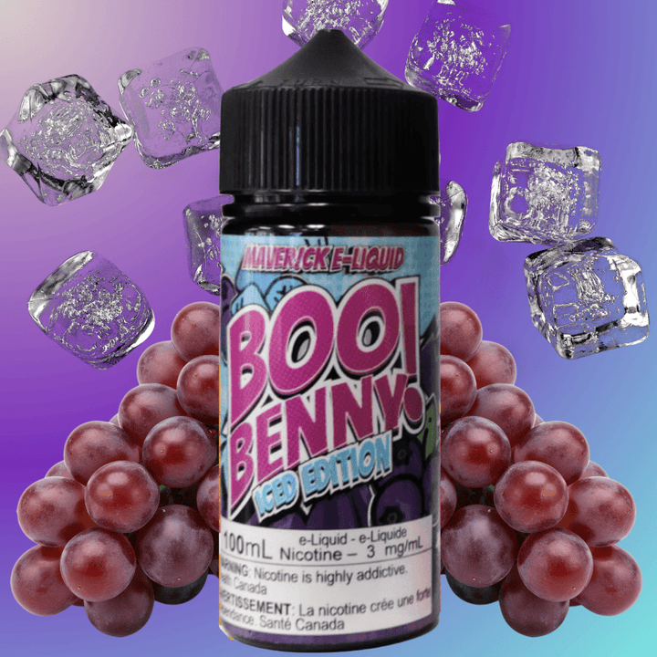 Boo Benny Ice by Maverick E-Liquid-100ml Vape Superstore  Saskatchewan Canada