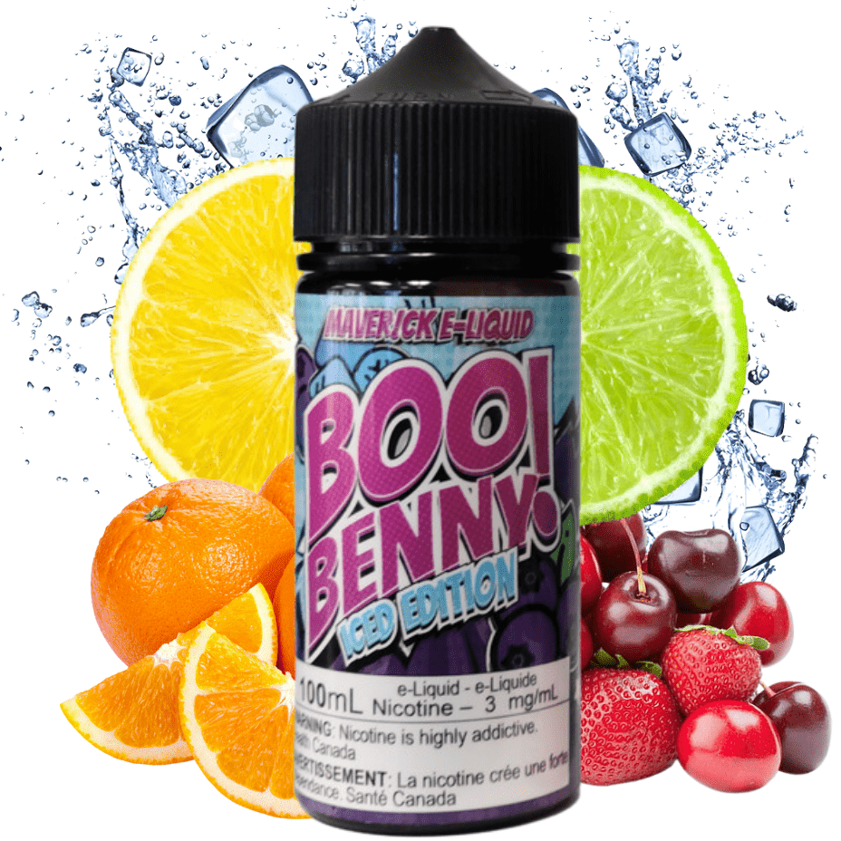 Boo Benny Ice by Maverick E-Liquid-100ml Vape Superstore  Saskatchewan Canada