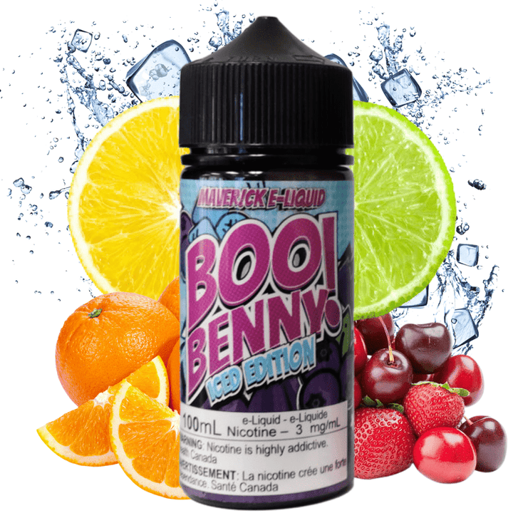 Boo Benny Ice by Maverick E-Liquid-100ml Vape Superstore  Saskatchewan Canada