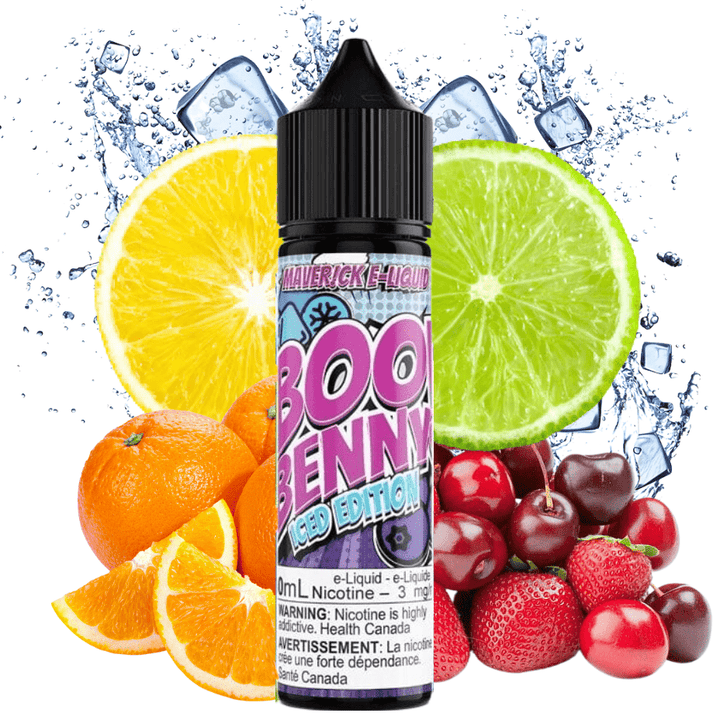 Boo Benny Ice by Maverick E-Liquid 60ml / 3mg Vape Superstore  Saskatchewan Canada