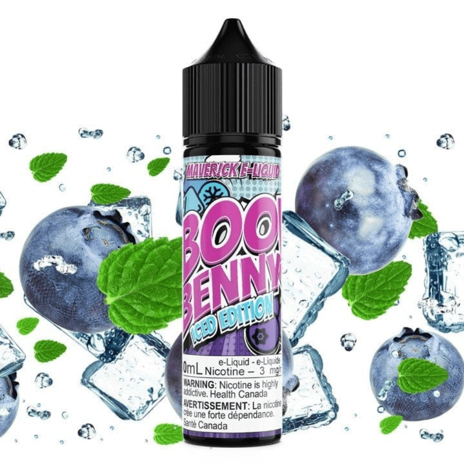 Boo Benny Ice by Maverick E-Liquid 60ml / 6mg Vape Superstore  Saskatchewan Canada