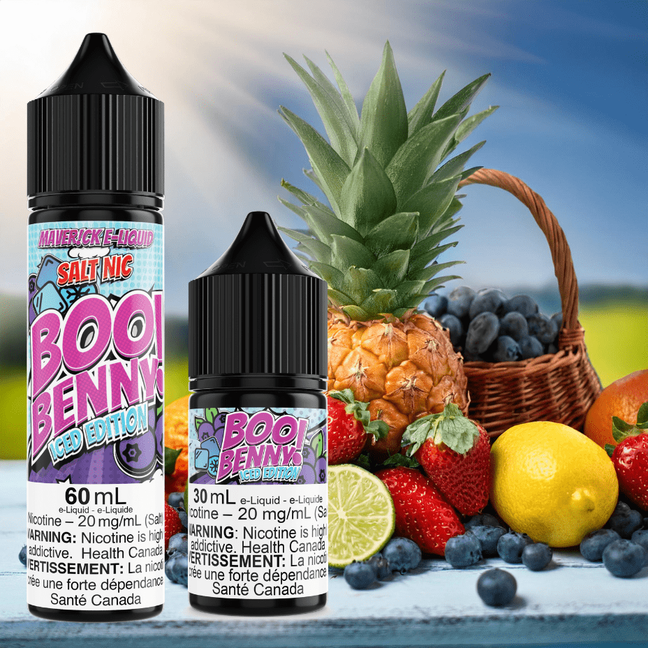 Boo Benny Ice Salt by Maverick E-Liquid-60mL Vape Superstore  Saskatchewan Canada