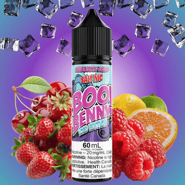 Boo Benny Ice Salt by Maverick E-Liquid-60mL Vape Superstore  Saskatchewan Canada
