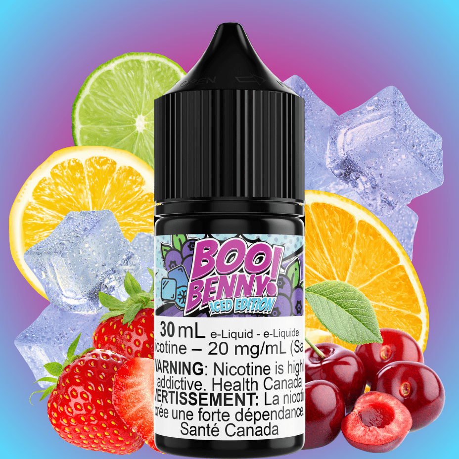 Boo Benny Iced Salt by Maverick E-Liquid 30mL / 12mg Vape Superstore  Saskatchewan Canada