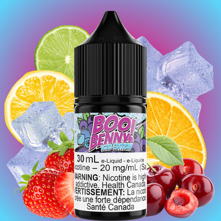 Boo Benny Iced Salt by Maverick E-Liquid 30mL / 12mg Vape Superstore  Saskatchewan Canada
