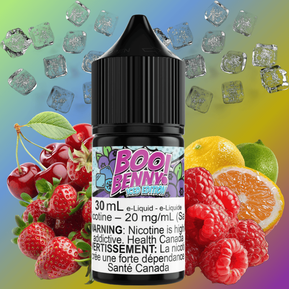 Boo Benny Iced Salt by Maverick E-Liquid-Cdn Made E-Liquid Vapexcape ...