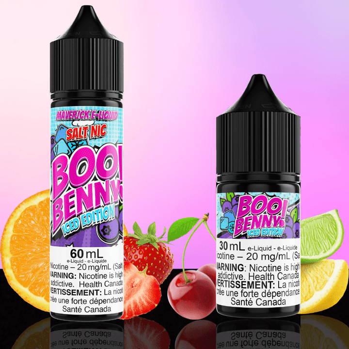 Boo Benny Iced Salt by Maverick E-Liquid Vape Superstore  Saskatchewan Canada