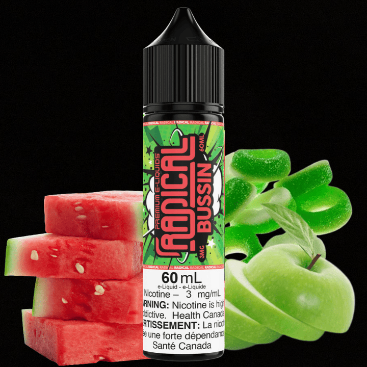 Bussin by Radical E-liquid Vape Superstore  Saskatchewan Canada