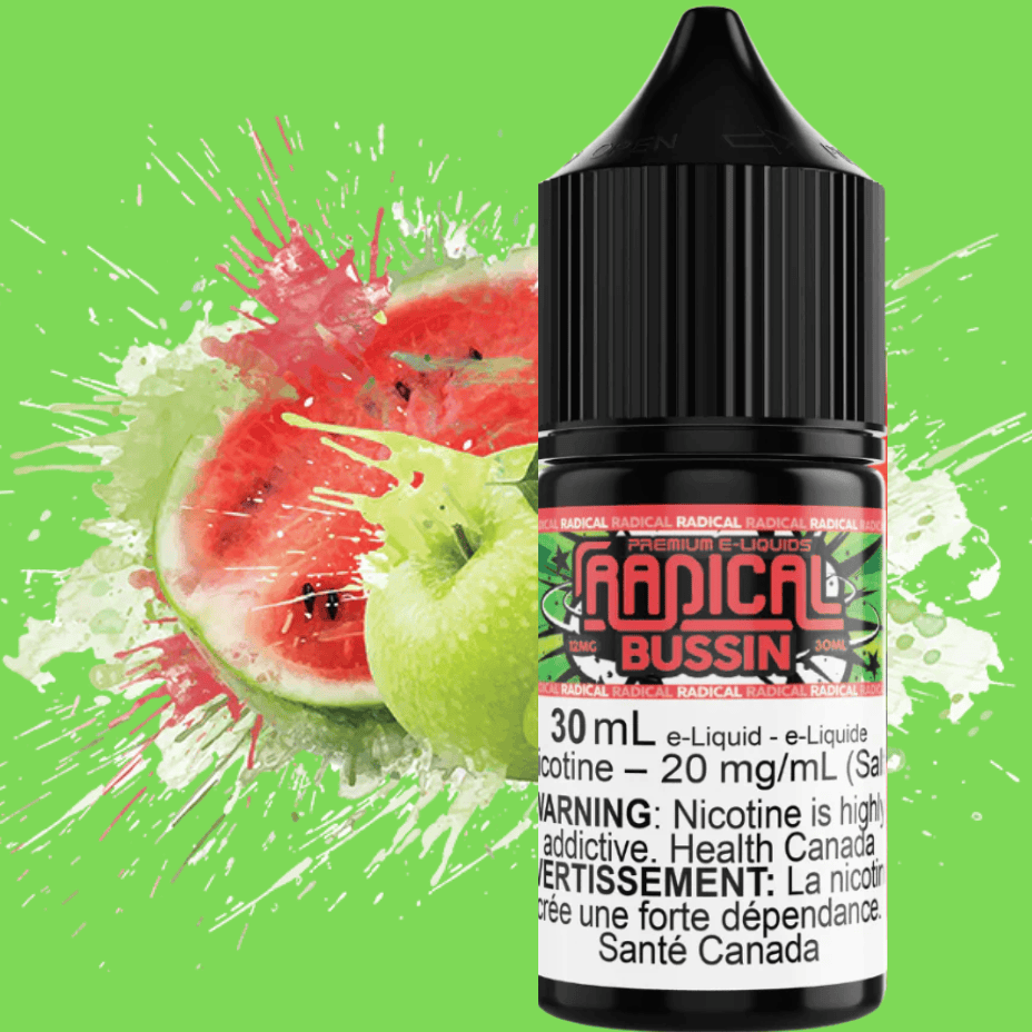 Bussin Salt Nic by Radical E-liquid Vape Superstore  Saskatchewan Canada