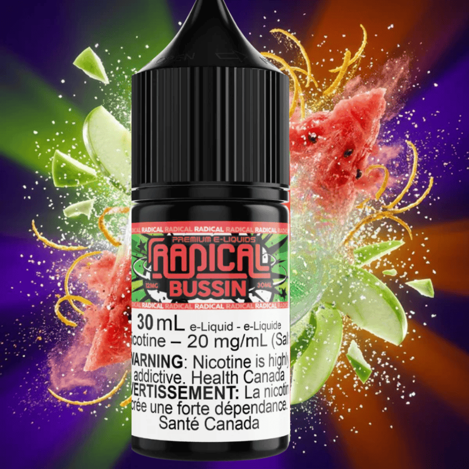 Bussin Salt Nic by Radical E-liquid Vape Superstore  Saskatchewan Canada