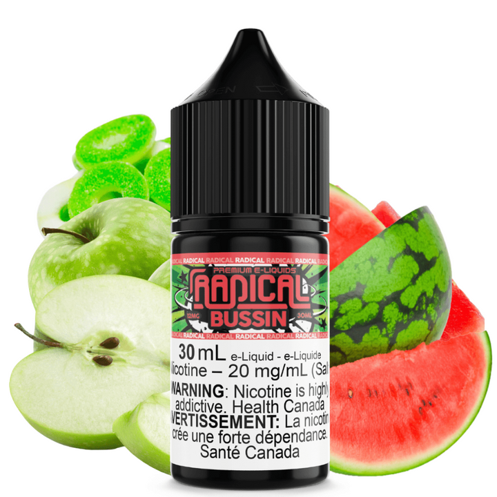 Bussin Salt Nic by Radical E-liquid Vape Superstore  Saskatchewan Canada