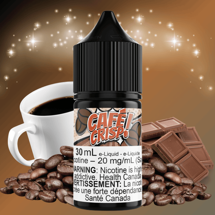 Cafe Crisp Salt by Maverick E-Liquid 30ml / 12mg Vape Superstore  Saskatchewan Canada