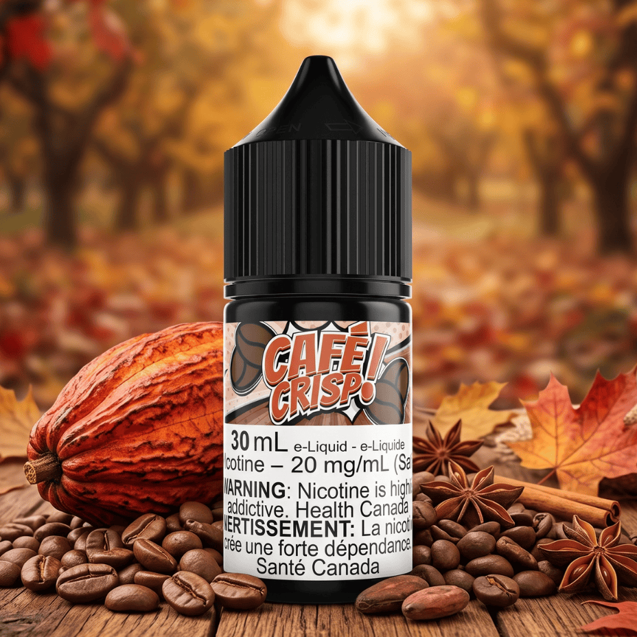 Cafe Crisp Salt by Maverick E-Liquid Vape Superstore  Saskatchewan Canada