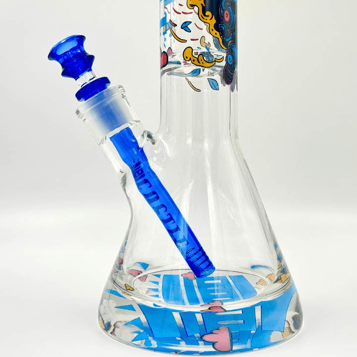 Castle Glassworks 15mm Robot Beaker 14" Vape Superstore  Saskatchewan Canada