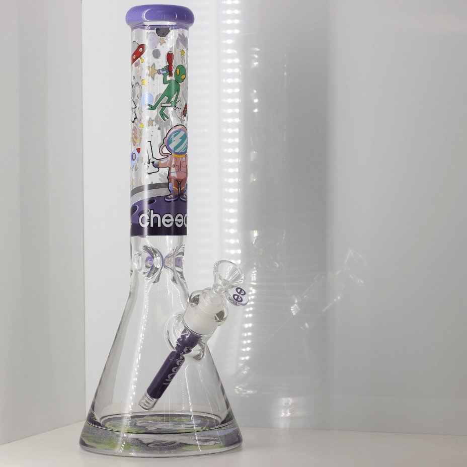 Cheech Glass 16" Space Decal Beaker w/ 12mm Base Vape Superstore  Saskatchewan Canada