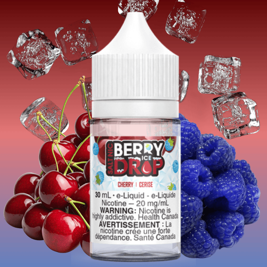 Cherry Ice Salt by Berry Drop E-liquid 12mg Vape Superstore  Saskatchewan Canada