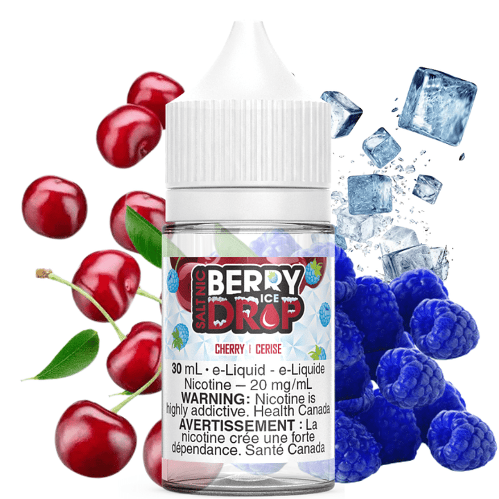 Cherry Ice Salt by Berry Drop E-liquid Vape Superstore  Saskatchewan Canada