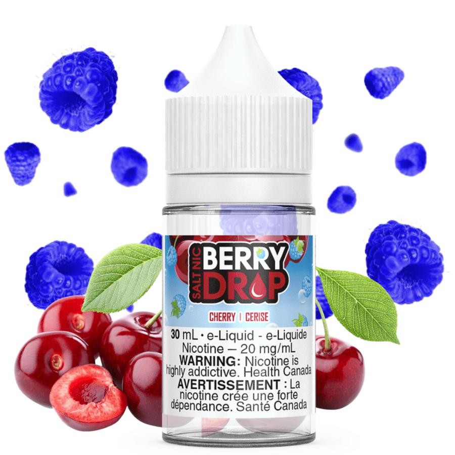 Cherry Salt by Berry Drop E-liquid 12mg Vapexcape Vape and Bong Shop Regina Saskatchewan
