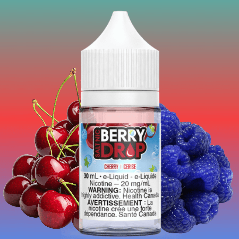 Cherry Salt by Berry Drop E-liquid 30mL / 12mg Vape Superstore  Saskatchewan Canada