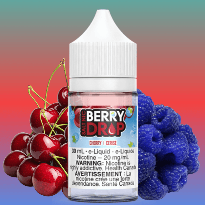 Cherry Salt by Berry Drop E-liquid 30mL / 12mg Vape Superstore  Saskatchewan Canada