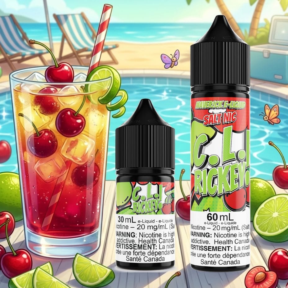 CL Rickey Salt by Maverick E-Liquid Vape Superstore  Saskatchewan Canada