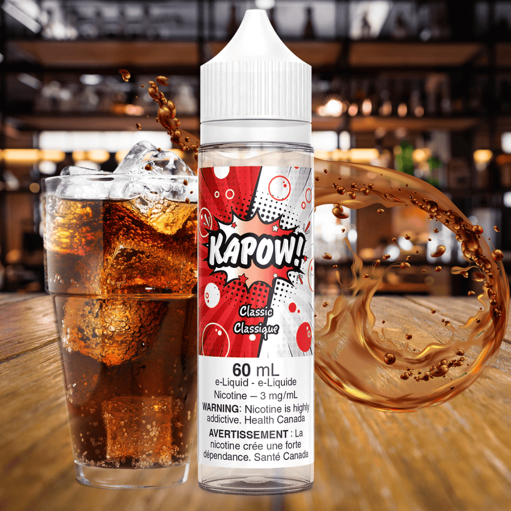 Classic by Kapow E-Liquid 3mg Vape Superstore  Saskatchewan Canada