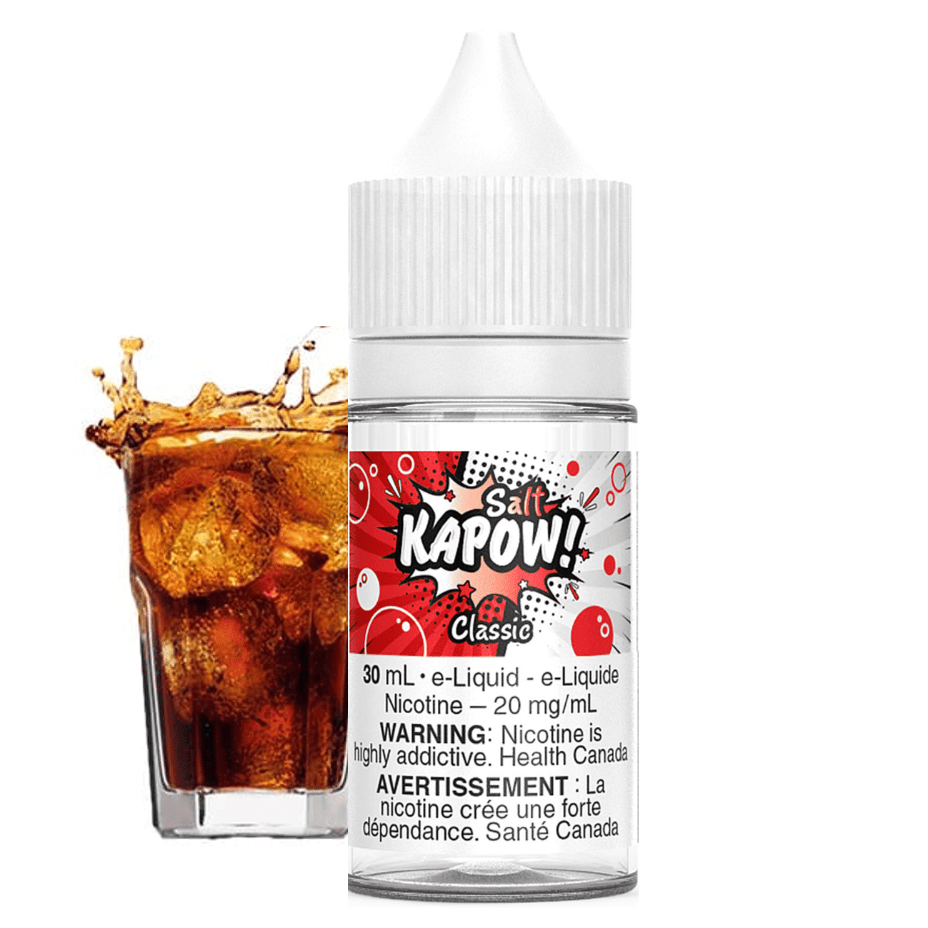 Classic Salt by Kapow E-Liquid Vape Superstore  Saskatchewan Canada