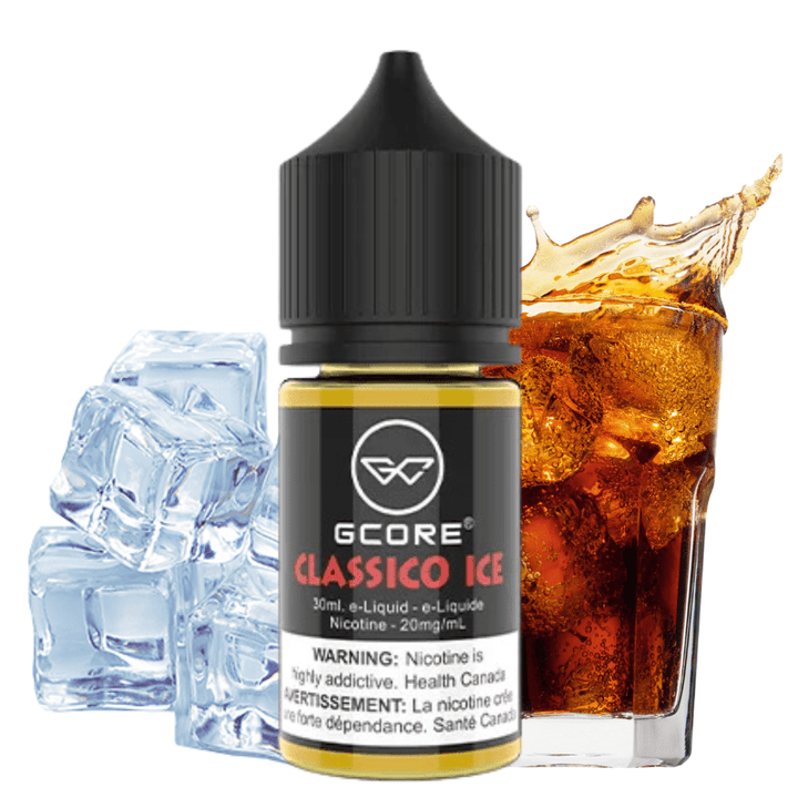Classico Ice Salt by GCore E-Liquid-30ml 20mg / 30ml Vape Superstore  Saskatchewan Canada
