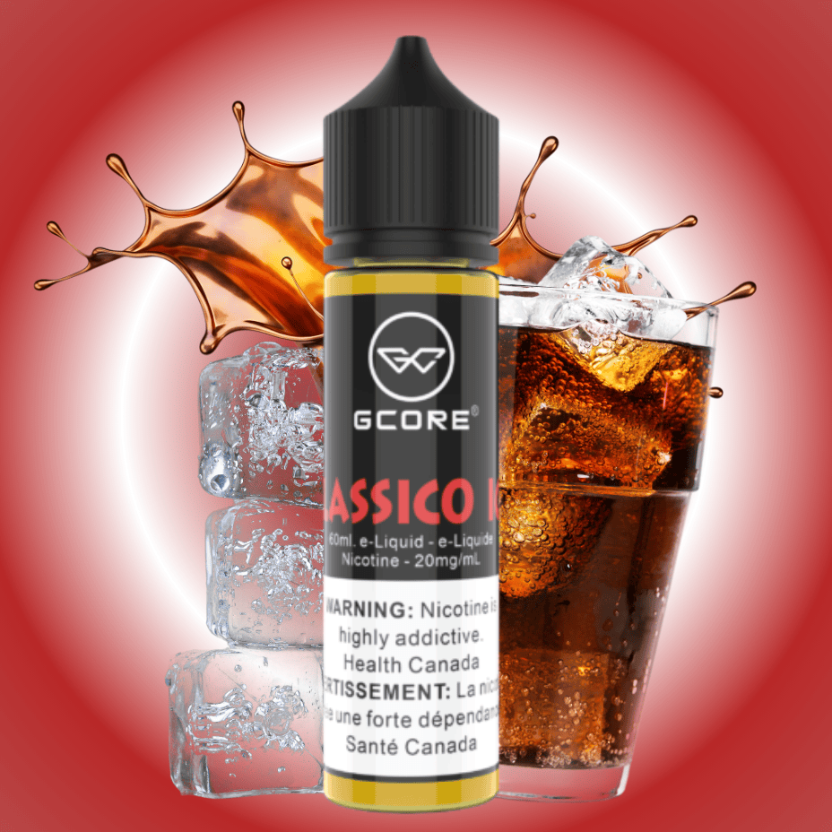 Classico Ice Salt by Gcore E-Liquid-60ml 60mL / 20mg Vape Superstore  Saskatchewan Canada