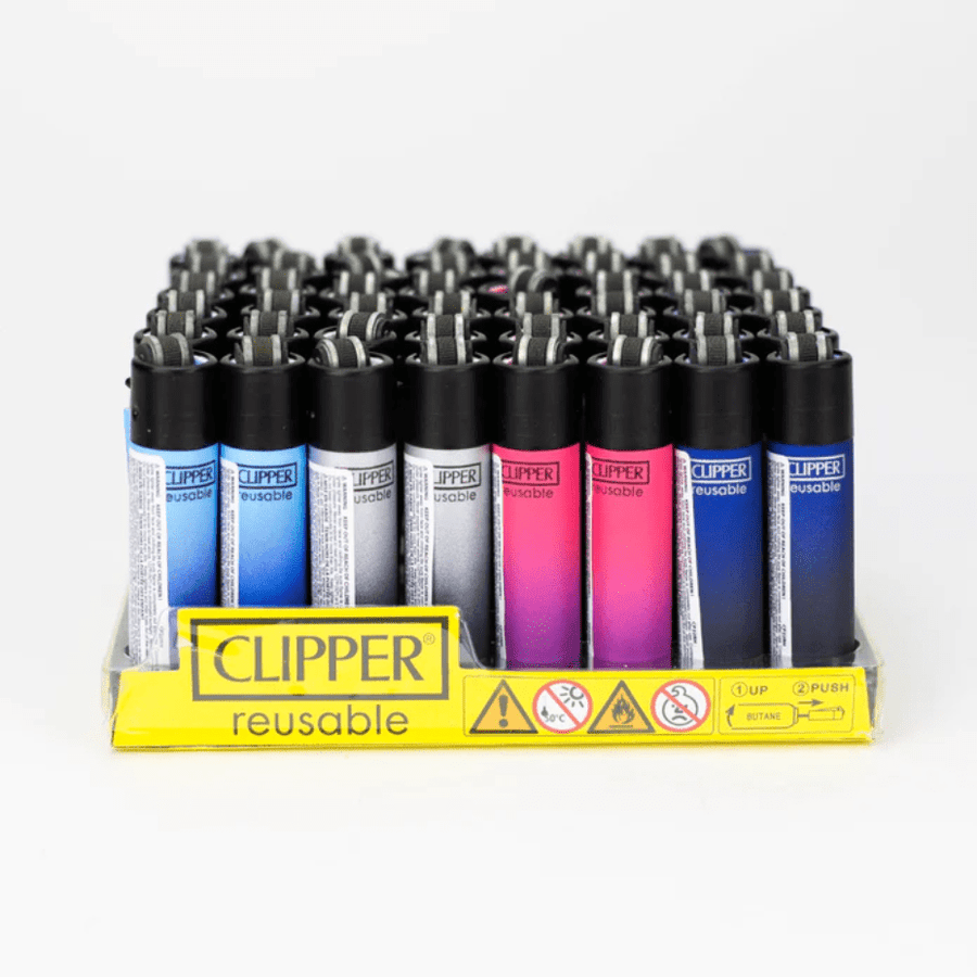 Clipper Lighters-Metallic Gradient Series Vapexcape Vape and Bong Shop Regina Saskatchewan