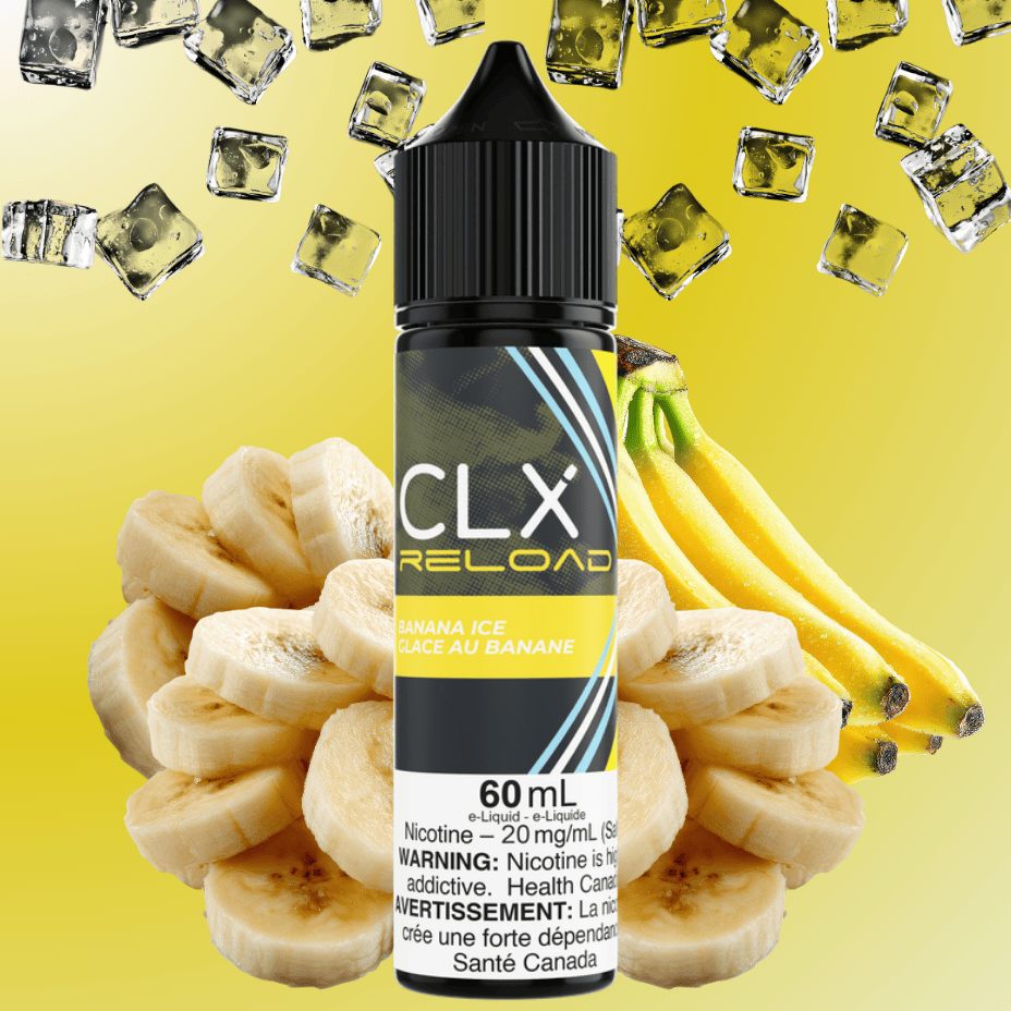CLX Reload 60ml Salt - Banana Ice 60mL / 20mg Vape Superstore  Saskatchewan Canada