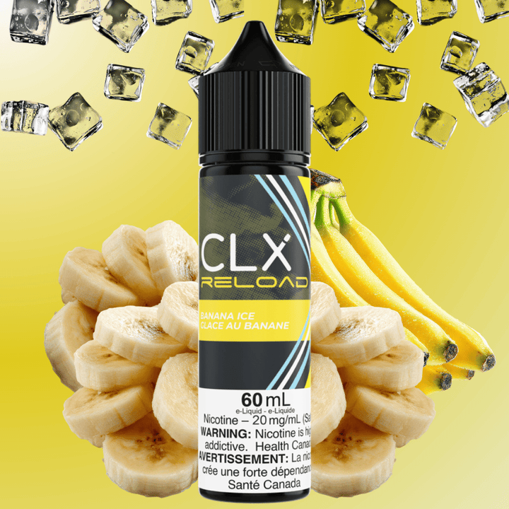 CLX Reload 60ml Salt - Banana Ice 60mL / 20mg Vape Superstore  Saskatchewan Canada