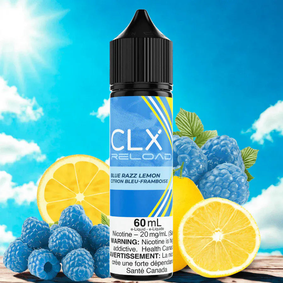 CLX Reload 60ml Salt - Blue Razz Lemon 60mL / 20mg Vape Superstore  Saskatchewan Canada