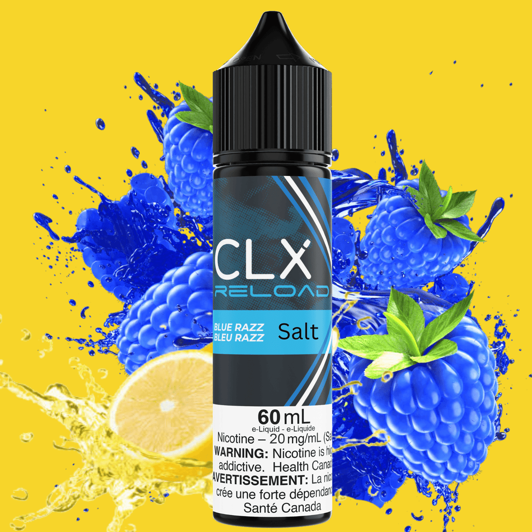 CLX Reload 60ml Salt-Blue Razz Lemon 60ml / 20mg Vapexcape Vape and Bong Shop Regina Saskatchewan